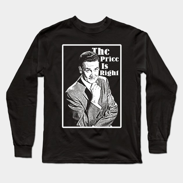 bob barker - the price is right Long Sleeve T-Shirt by Mandegraph